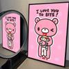 Cartoon G-gloomy Bear Poster Home Furnishing decoration Highend Kraft paper Poster Wall Painting Home Living Room Decoration