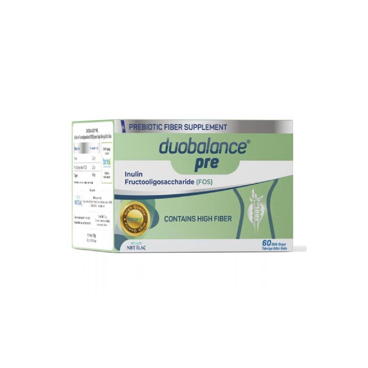 

Duobalcalce Pre Prebiotic Fiber Supporting Food 60 Sae
