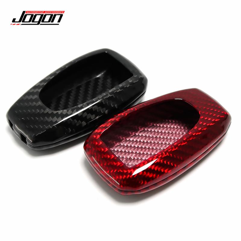 Carbon Fiber Smart Remote Key Case Fob Case For Subaru WRX STI - Exterior Remote Smart Key Case Holder Fob 4 Buttons Key
