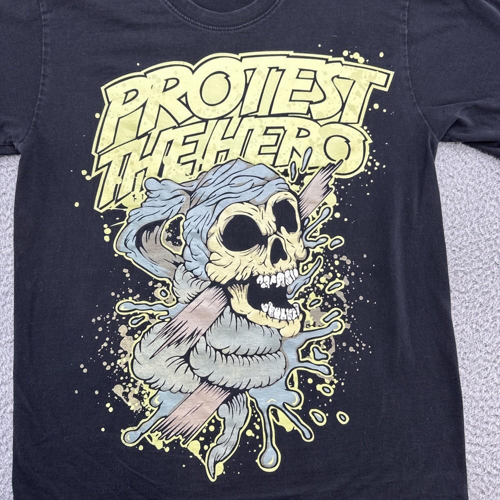 Protest The Hero Band T Shirt Rare Vintage Skull All Size ZL459  Unisex T-Shirt S