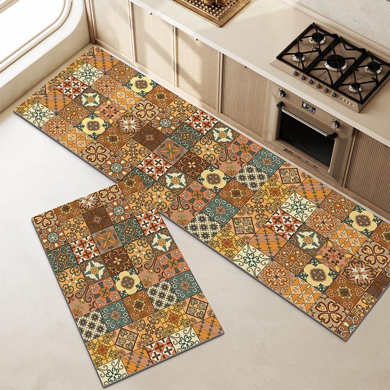Silica Diatomite Kitchen Mat Absorbent Non-Slip Floor Rug Dining Bathroom Modern Minimalist
