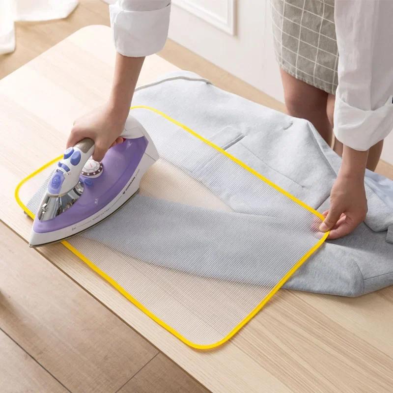 5PCS Household Iron Pressure Protection Net Ironing Board Insulation Pressure Pad Cover Mini Ironing Board Washable Ironing Board