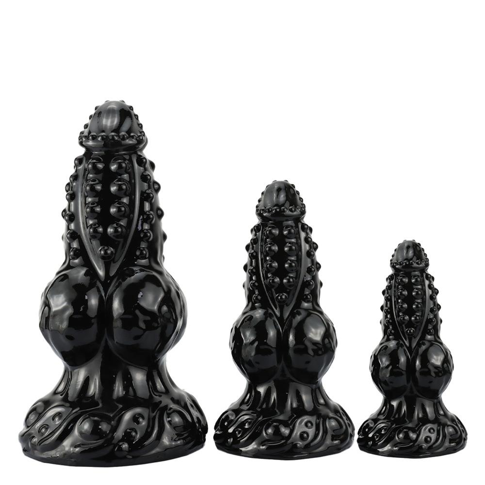 Tierförmiger Riesen-Dildo SM Realistischer Penis Analplug Weibliches Intimes Sexspielzeug