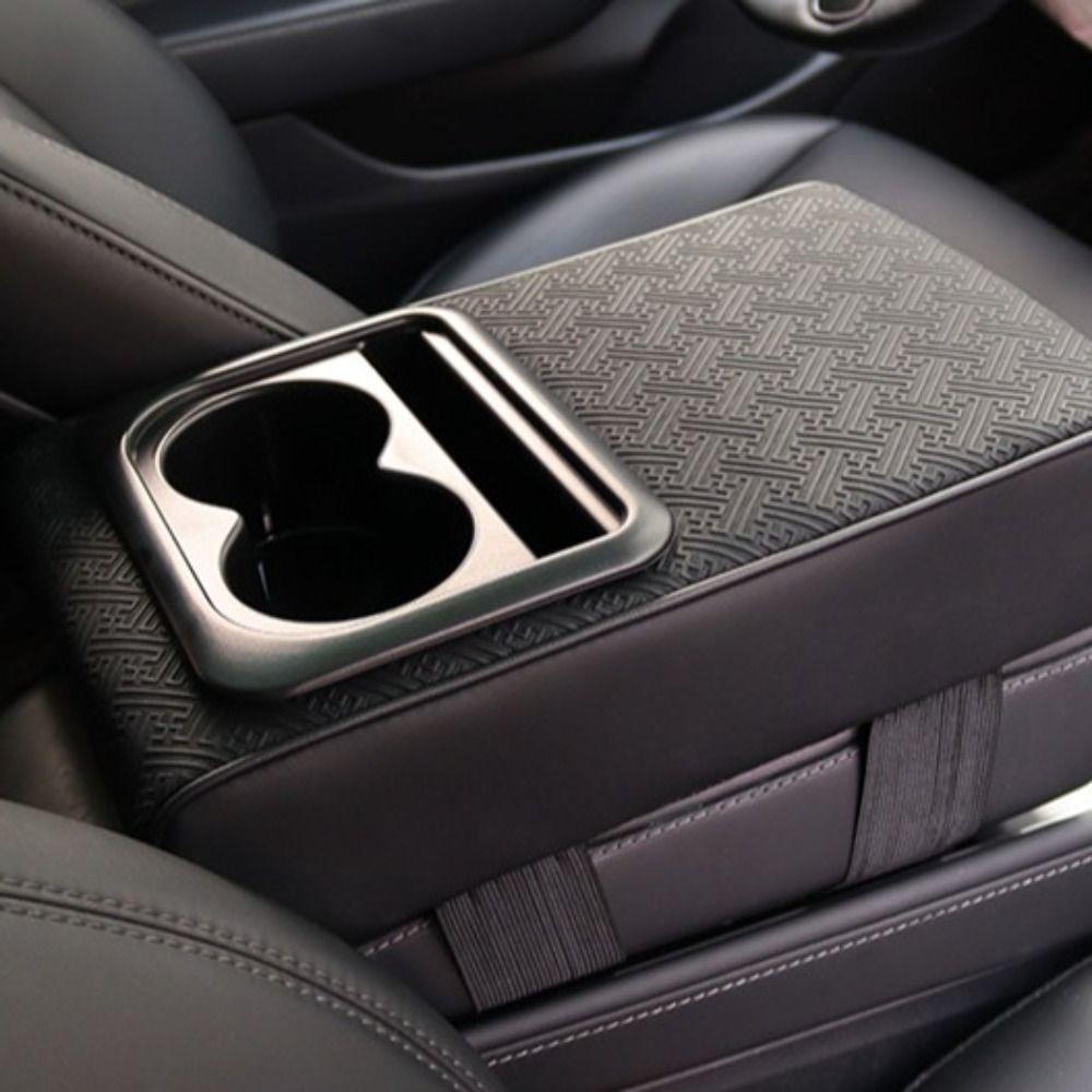 

Large Capacity Car Console Console Pillow Side Storage Pockets Auto Armrest Cover Trucks