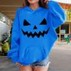 Boys Girls Kids Long Sleeve Hoodie with and Halloween Print for Casual Wear