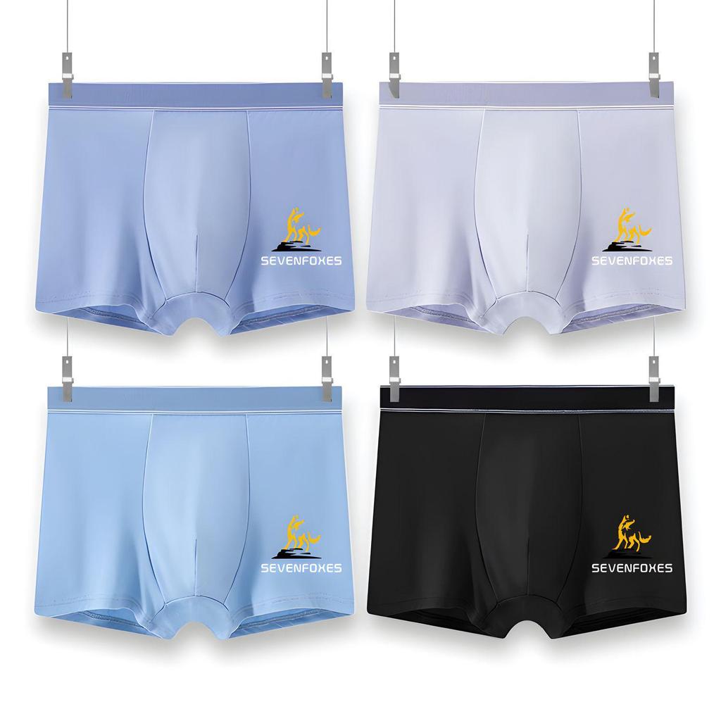 Plus Size Men's Year of the Rat Red Boxer Briefs