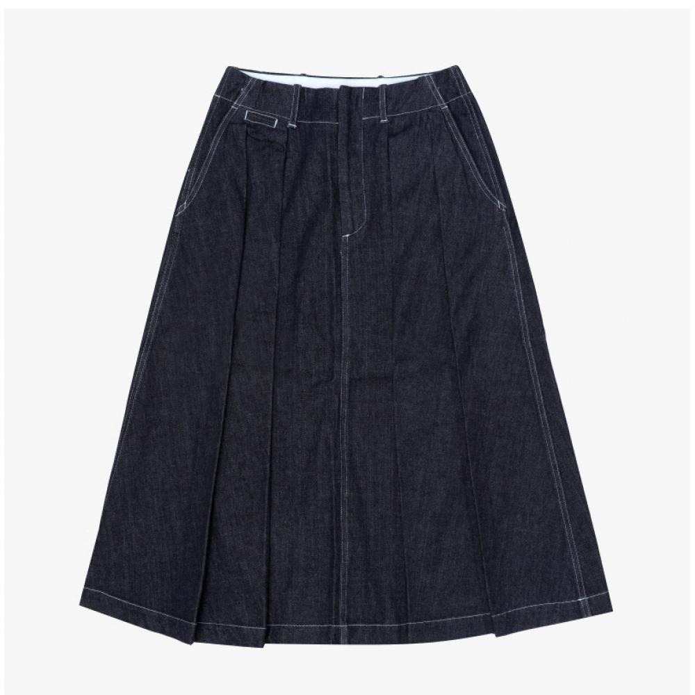 Nanamica Damen S Jeans Maxirock S25fe070e