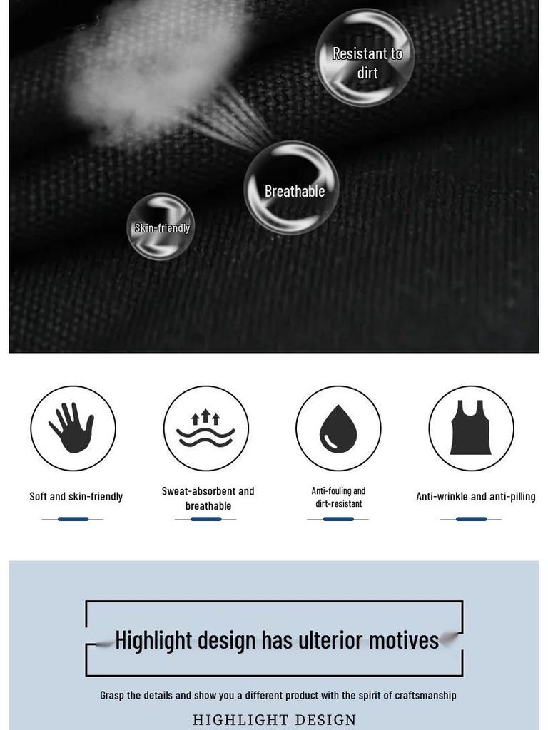 Thickened Canvas Waist Apron with Printed Logo for Coffee and Nail Salon Workwear