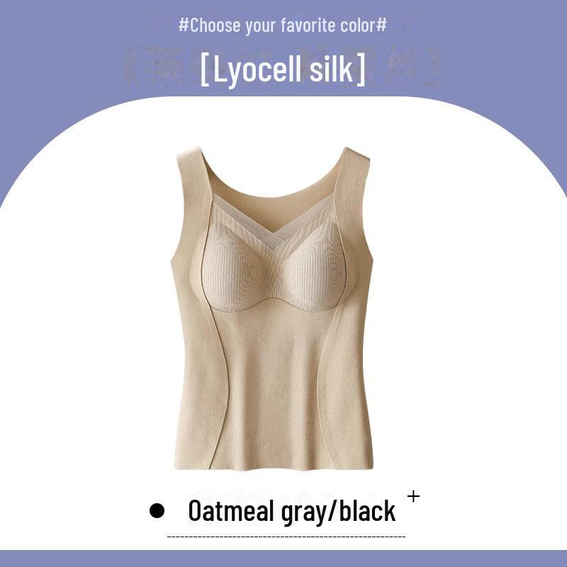 

Женский плюшевый облегающий жилет с V-образным вырезом и подогревом на осень и зиму XXL [135-150 lbs]