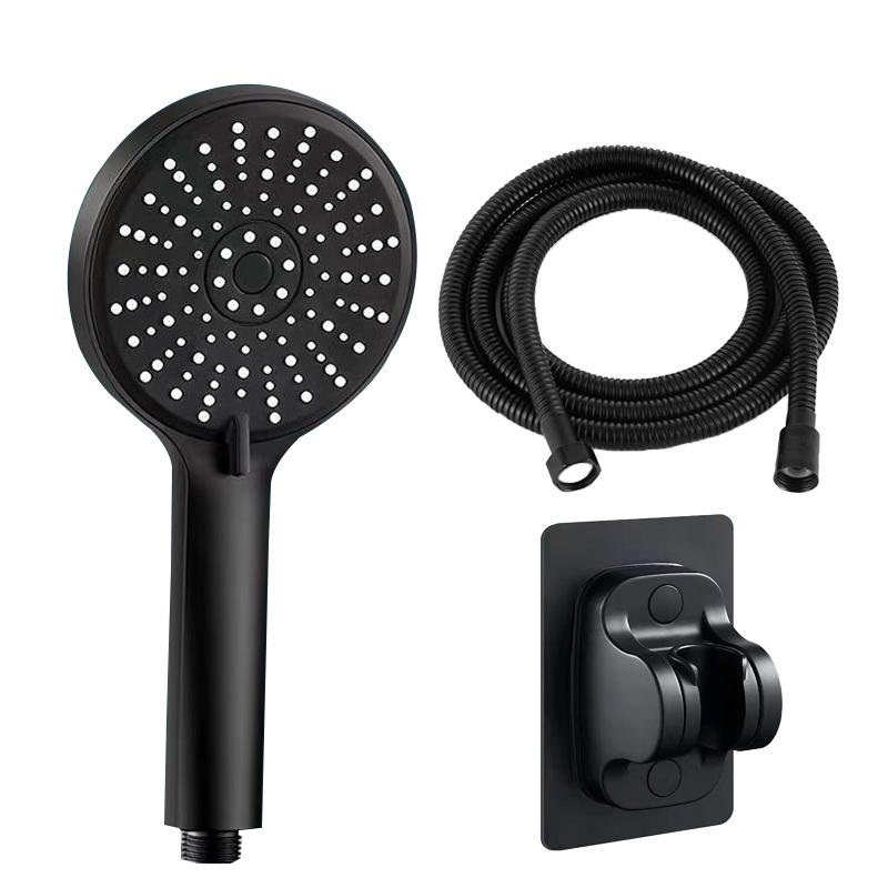 Boost 5-speed Large Panel Strong Water Output Large Water Volume Shower Head Filter Universal Multi-function Bathroom Shower Set