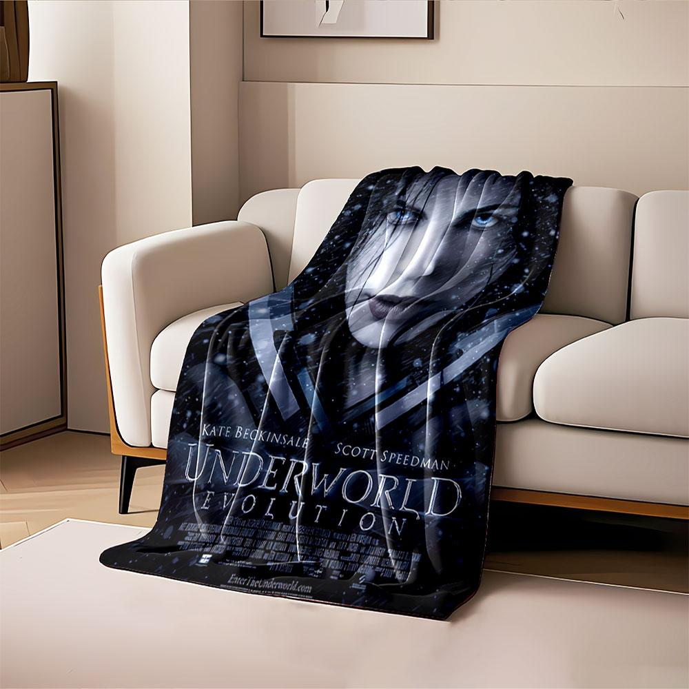 Underworld Filmplakat Decke für alle Jahreszeiten Decke Mittagspause Überwurf Geschenk