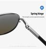 aoron Metal Frame Polarized Sunglasses Fashion Brand Design Outdoor Accessories Photochromic Driving Fishing Cycling Sport Glasses