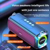 #20W Shocking Bass Colorful Light Bluetooth Speaker Portable Stereo Surround Waterproof Wireless Subwoofer Boombox Home Karaoke