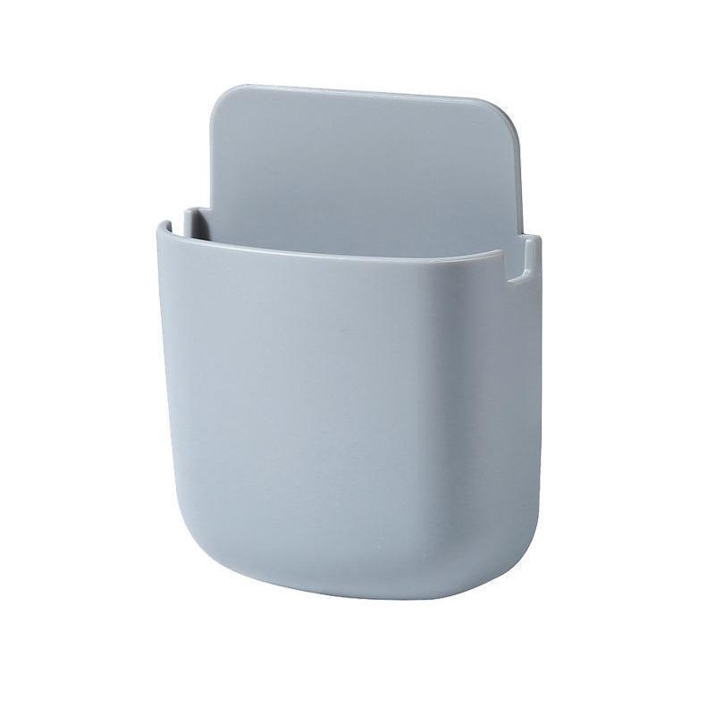 

Настінний ящик для зберігання, тримач для зарядки мобільного телефону, підставка, стійка, пульт дистанційного керування, чохол-органайзер для зберігання, для кондиціонера, телевізора сірий колір