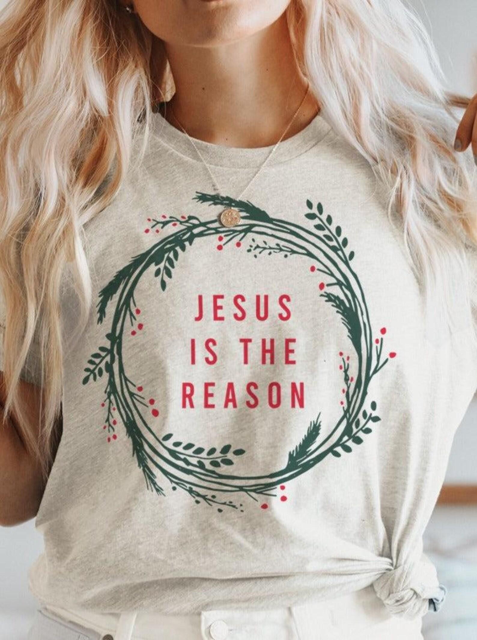 Jesus is the Reason | Seasonal T-Shirt | Ruby s Rubbish® XL