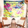 Personalized Adventure Time Background Tapestry,Custom Name Birthday Party,Multifunctional Wall Decoration for Home Decor,Various Occasions