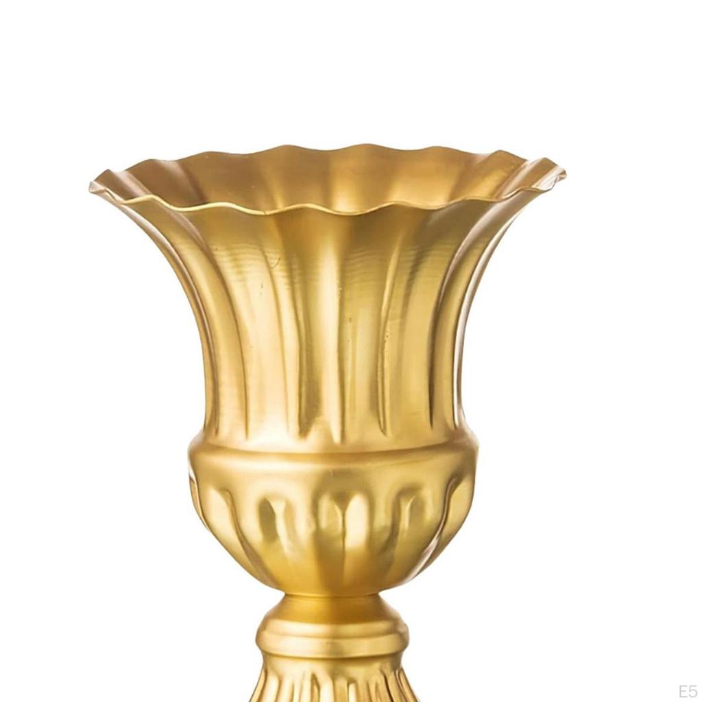Flower Vase Container Holder Versatile Ornament Elegant Dried Arrangement Plant Pot for Shelf