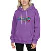 Women's Fashion Long-Sleeve Pullover Hoodie with Fun Movie-Inspired Prints