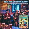 Retro Blechschild Don't Worry Be Happy 8x12 Zoll Tropische Strandbar Wandkunst