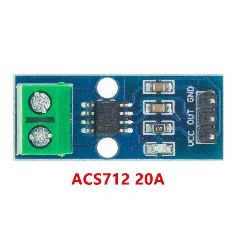 ACS712 5A 20A Rozsah 30A Modul snímače Hallova proudu pro Arduino ACS712-30A ACS712-20A