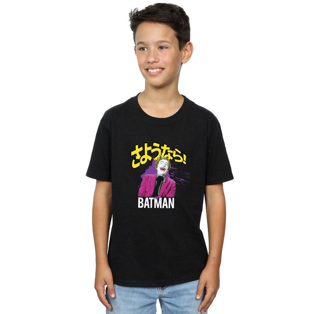 DC Comics Boys Batman TV Series Joker Splat T-Shirt