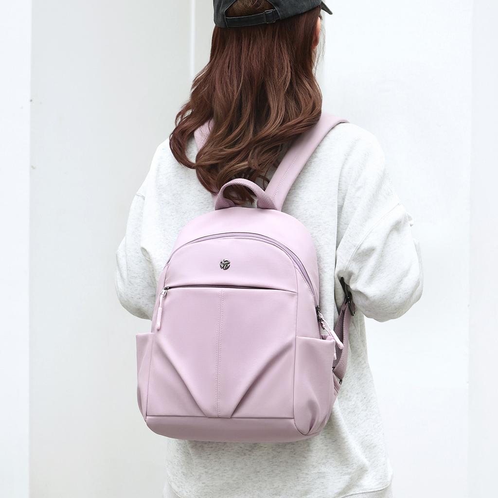 Lightweight Leisure Backpack Wholesale Korean Version Middle-aged and Elderly Mother Backpack Cross-border Large Capacity Nylon Minimalist Backpack