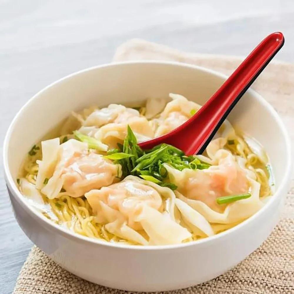 1/5/10pcs Drop-resistant Soup Spoon Bicolor Rice Spoons Japanese Style Long Handle Spoon Bar