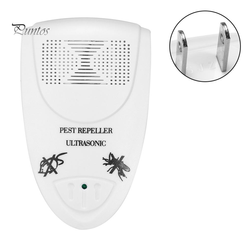 Puntos Home Warehouse Mouse Rat Mosquito Cockroach Pest Repellent Rejector Ultrasonic