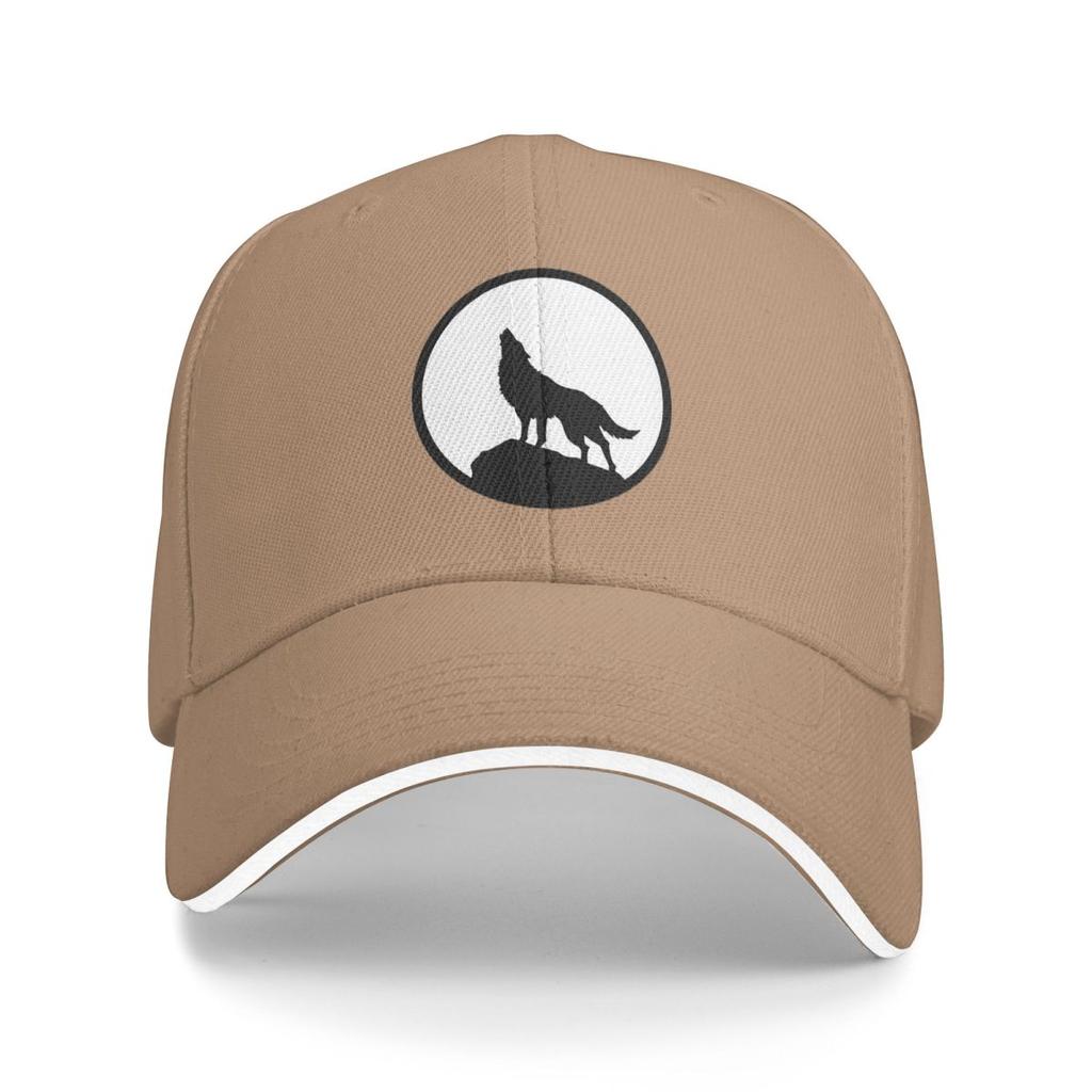 Wolf Howl Of A Wolf Baseball Caps Snapback Baseball Hats Breathable Casual Casquette Outdoor Unisex