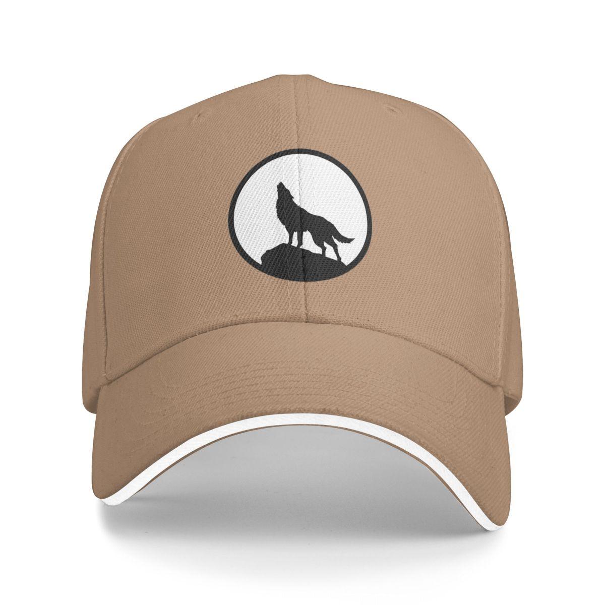 

Wolf Howl Of A Wolf Baseball Caps Snapback Baseball Hats Breathable Casual Casquette Outdoor Unisex One Size