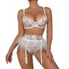 Fun suit New Internet celebrity gauze skirt ruffle edge tutu skirt garter belt tight Fun shapewear suit