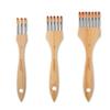 New Wooden Handle Multi Tooth Brush Set, Flat Head, Round Head Artistic Watercolor Acrylic Brush, Multifunctional Painting Brush