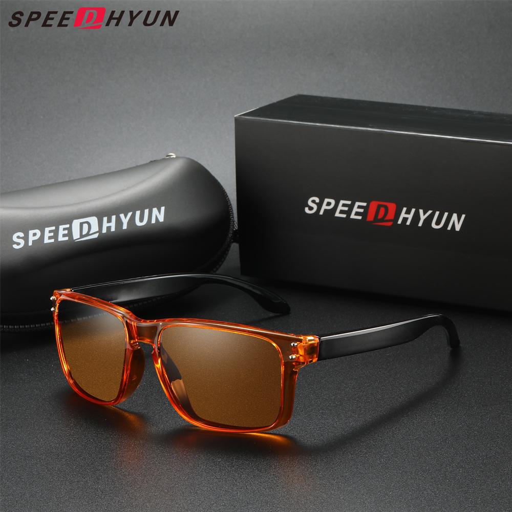 Óculos de Sol Polarizados Clássicos SPEEDHYUN Revestimento Antirreflexo para Dirigir e Pescar