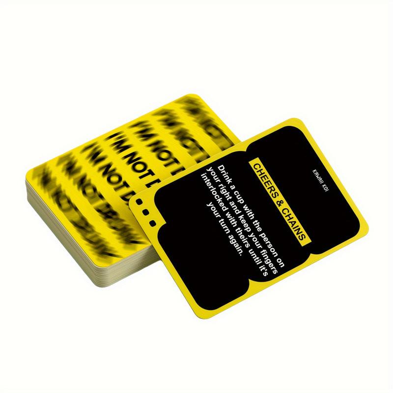 I'M NOT DRUNK Drinking Game Party Card Game - Fun Adult Party Game for Groups, Gift for Friends, Family, and Social Gatherings
