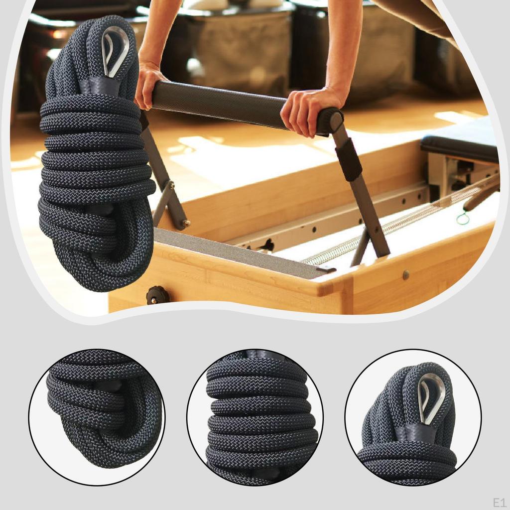 Pilates Reformer Attachment Strap, Length 102.36 Inches, for Fitness Training Equipment,