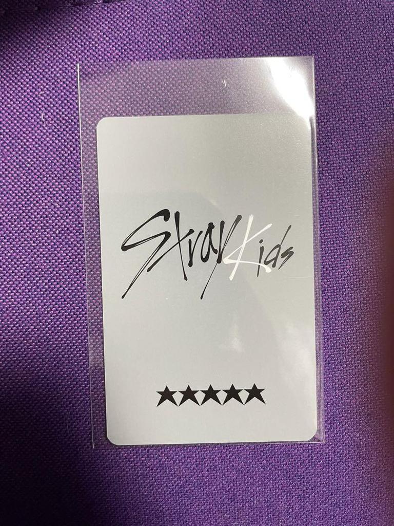 [USED] straykids hyunjin trading card 5-star ktown4u