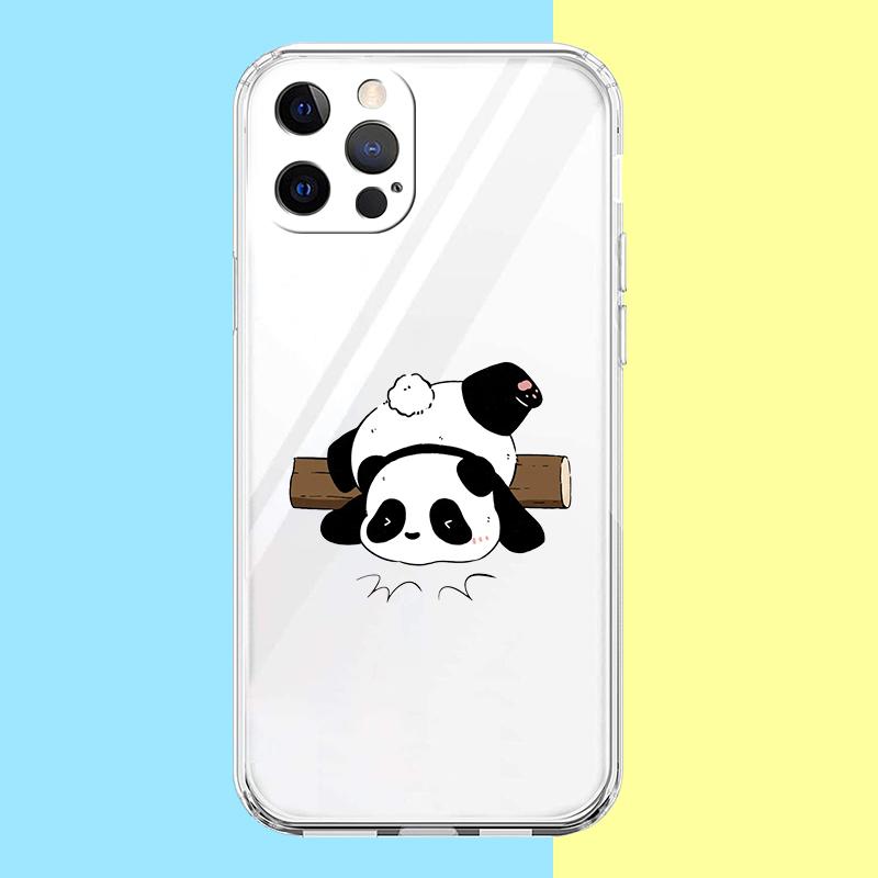 Tickle Panda Phone Case Cover for Google Pixel 8 7 6 5 4 4XL 7A 6A 5A 4A 3A 3AXLPro 5G Shockproof Silicone Transparent Shell Bag