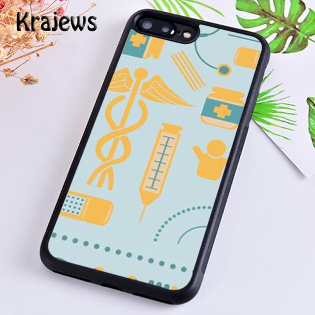 Krajews Medicine Health Heart new Nurse Medical Phone Case Cover For iPhone 17 Air 16 15 14 plus 11 12 13 pro max
