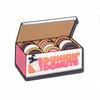 Dunkin' Donuts Soft PVC Shoe Charms - Clog Accessories & Garden Shoe Decorations