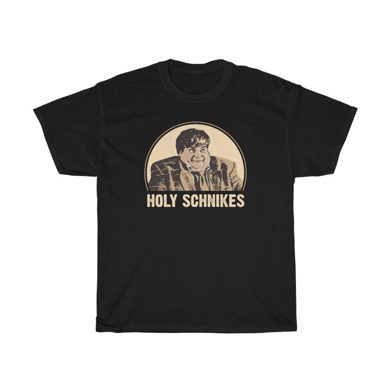 Holy Schnikes Funny Fat Guy T-Shirt M