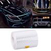 3 Meter * 5cm Car Body Reflective Tape Strip Stickers Safety Warning Decal Trim (White)