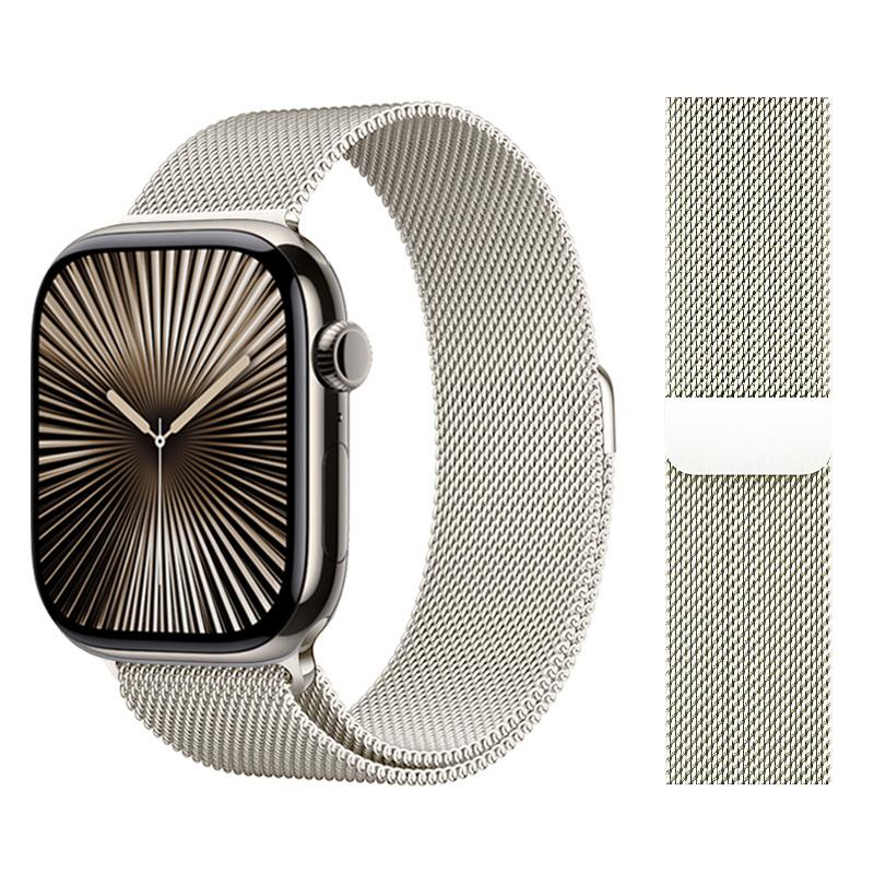 Milanese Armband für Apple Watch Armband 46mm 44mm 45mm Ultra 2 49mm 42mm 41 Armband Correa Apple Serie 10 9 8 7 SE 5 6 Armband