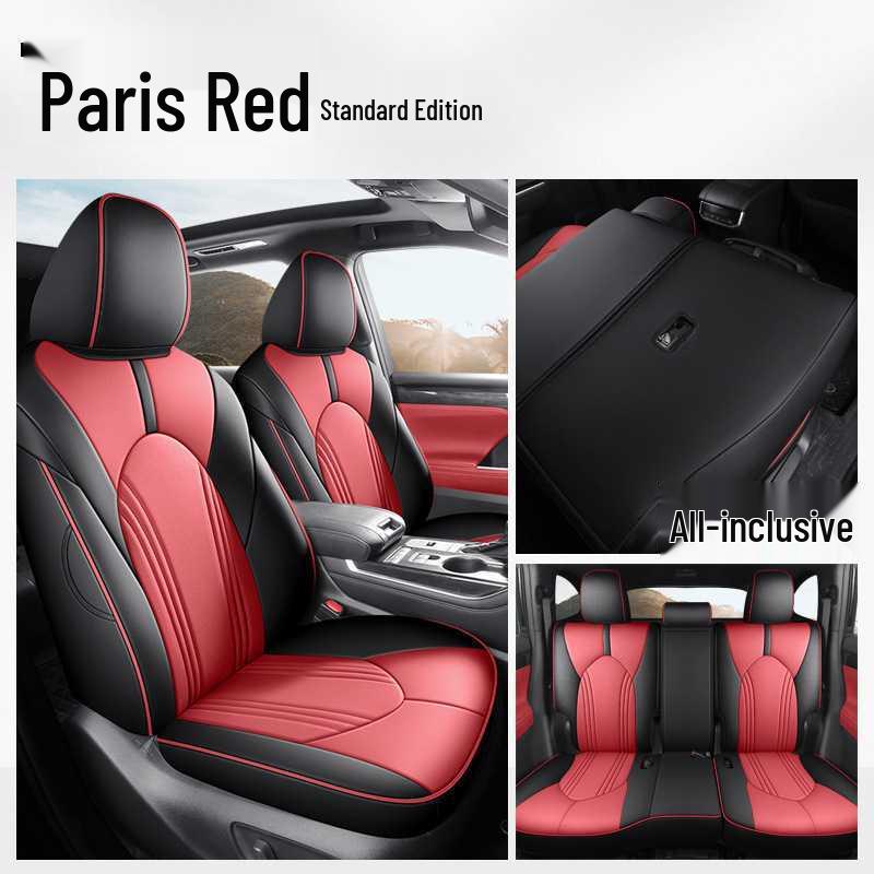Toyota Highlander Car Seat Cushion Set: 5-Seater and 7-Seater All-Season Full Coverage Interior Accessories