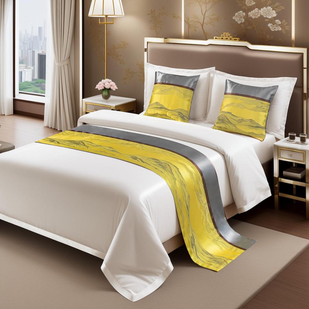 Luxury Hotel Bedding and Towel Set for Parent-Child Rooms