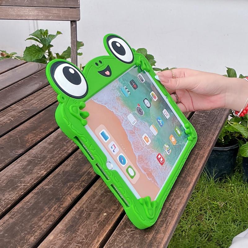 For Samsung Galaxy Tab A9 A11 Plus 8.7 11 Inch T290 T295 T297 8.0 A8 A7 S6 Lite 10.4 T510/515  T500/505/507 Cartoon Silicone Kids Stand Tablet Case