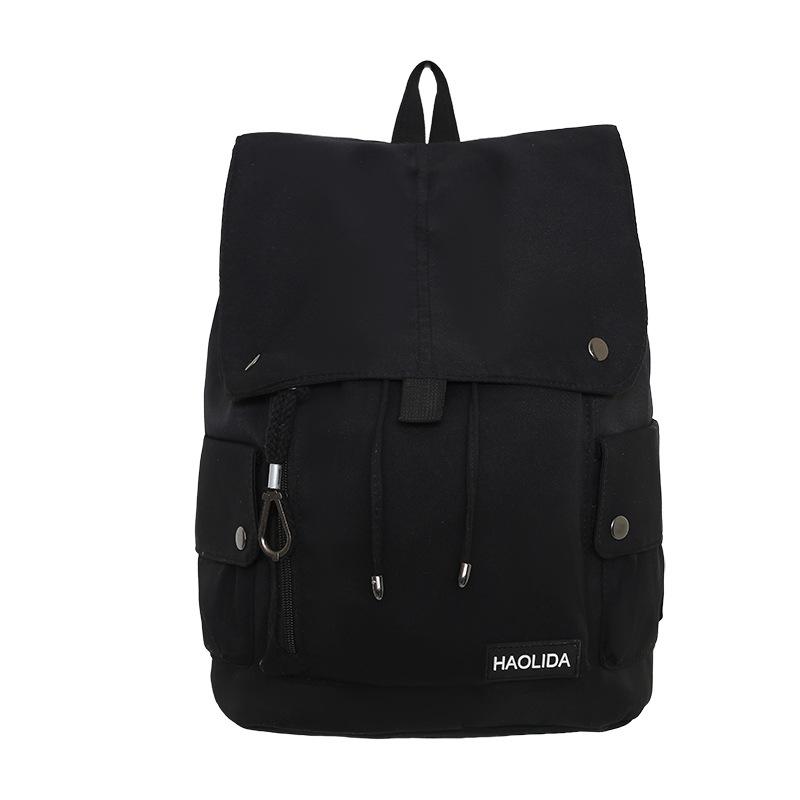 

Модный стильный мужской рюкзак большой вместимости ins модный простой студенческий школьный рюкзак модный бренд рюкзак для компьютера one size fits all