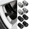 APT5   4Pcs Diamond shaped valve Alloy Car Wheel Tire Air Valve Caps Stem Badge Cover for Honda Mugen Type S City Power Type R Si Civic