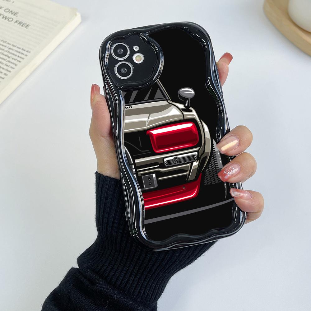 Ae78 Fashion Car Pattern Design Art Ochronne etui na telefony do Xiaomi Poco X5 F6 Redmi Note 13 12 11 Pro 13C 12C A3 Huawei Honor Wave TPU Tylna obudowa