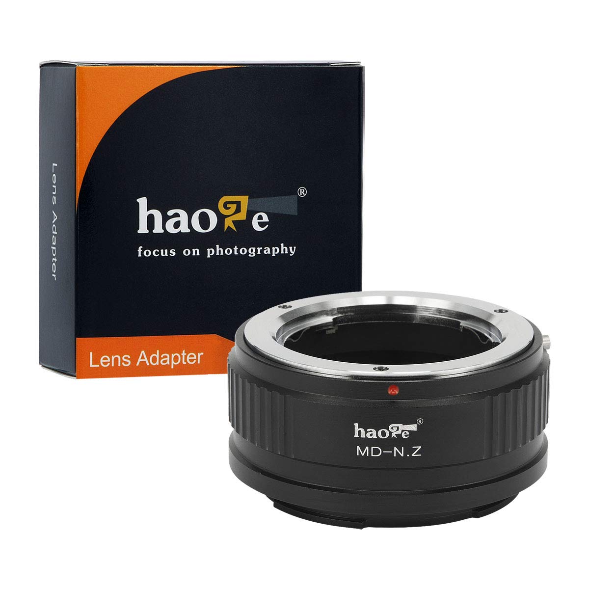 

Haoge Manual Lens Mount Adapter for Minolta MD Lens to Nikon Z Mount Cameras such as and Z7 Z7II, Z6II, Z6,