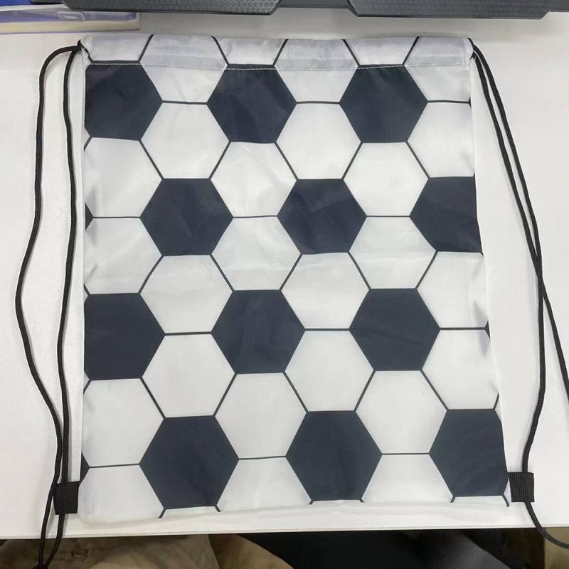 24pcs Drawstring Backpack Portable Foldable Lightweight Waterproof Sports Bag For Men Women Gifts